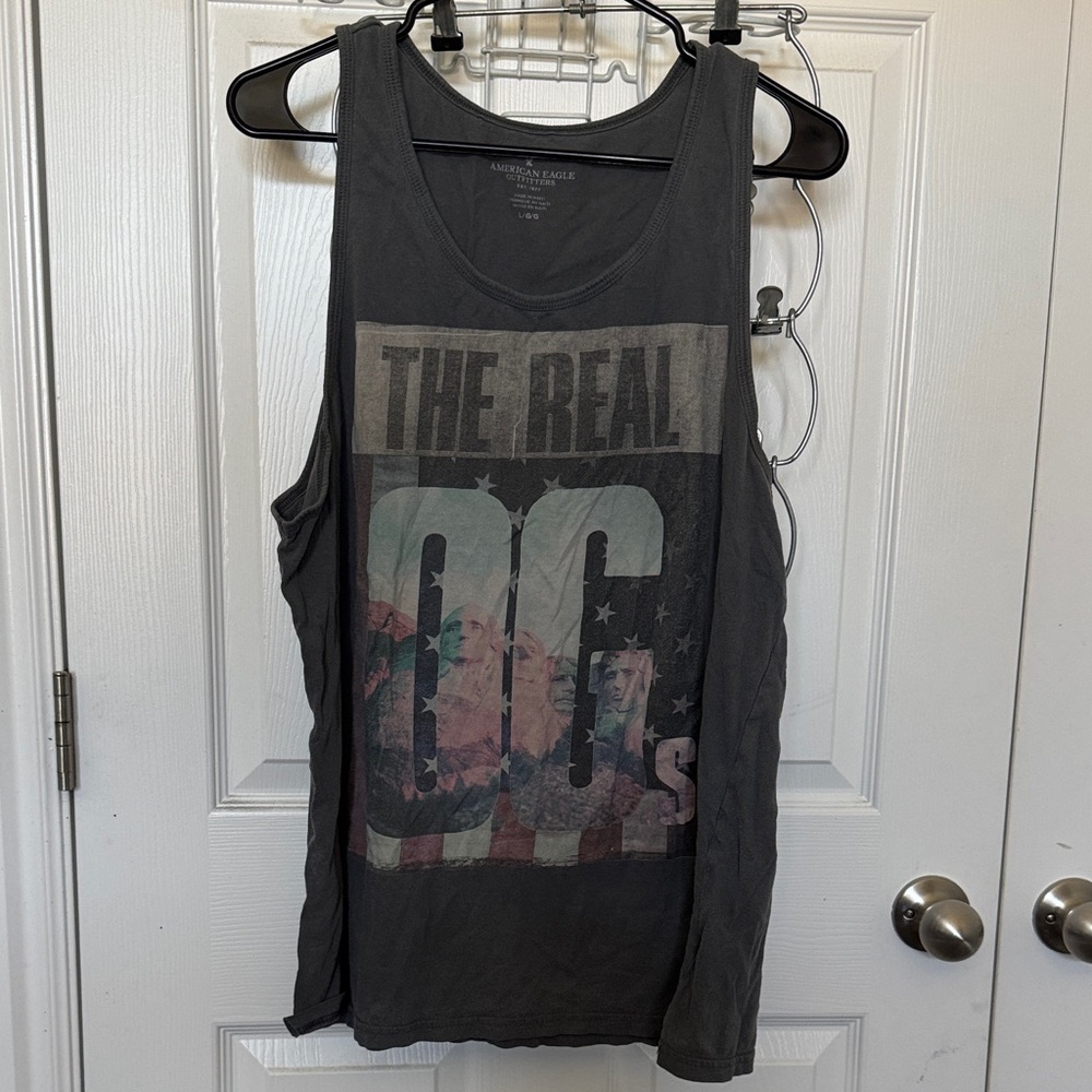 American Eagle Outfitters Charcoal Tee